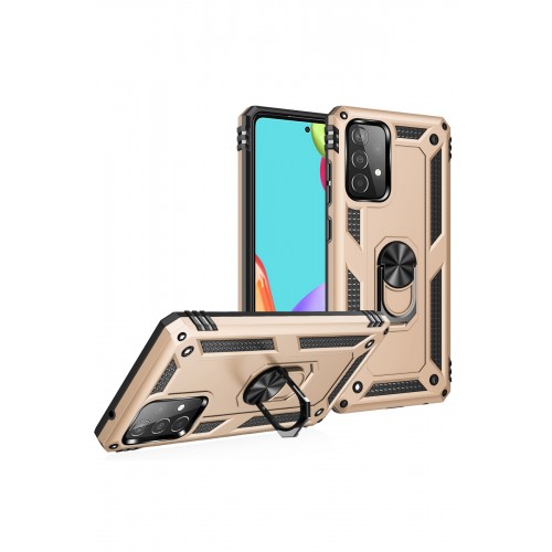 Newface Samsung Galaxy A23 4G Kılıf Sofya Yüzüklü Silikon Kapak - Gold Newface Samsung Galaxy A23 4G Kılıf Sofya Yüzüklü Silikon Kapak - Gold