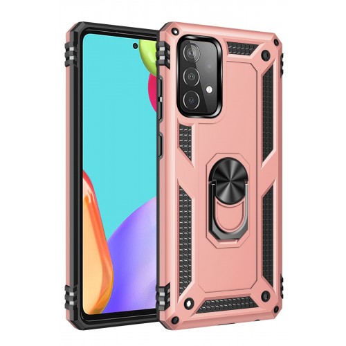 Newface Samsung Galaxy A23 4G Kılıf Sofya Yüzüklü Silikon Kapak - Rose Newface Samsung Galaxy A23 4G Kılıf Sofya Yüzüklü Silikon Kapak - Rose