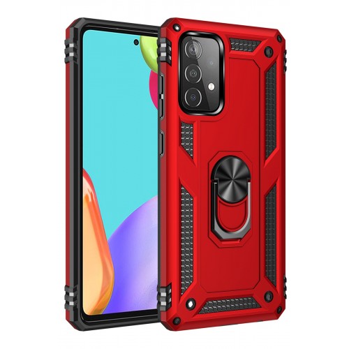 Newface Samsung Galaxy A33 5G Kılıf Sofya Yüzüklü Silikon Kapak - Kırmızı Newface Samsung Galaxy A33 5G Kılıf Sofya Yüzüklü Silikon Kapak - Kırmızı