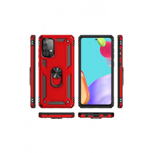 Newface Samsung Galaxy A33 5G Kılıf Sofya Yüzüklü Silikon Kapak - Kırmızı Newface Samsung Galaxy A33 5G Kılıf Sofya Yüzüklü Silikon Kapak - Kırmızı