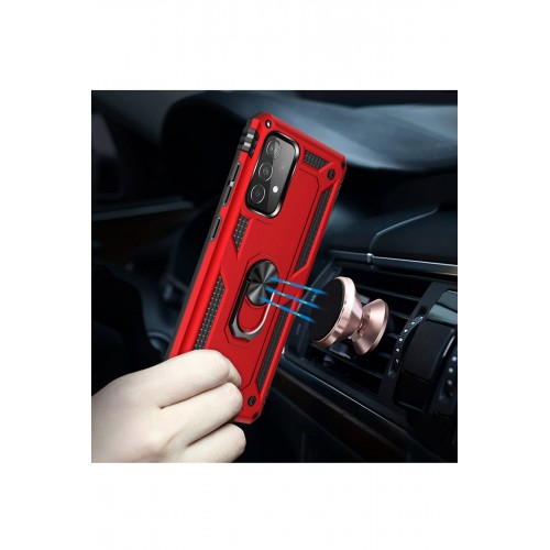 Newface Samsung Galaxy A33 5G Kılıf Sofya Yüzüklü Silikon Kapak - Kırmızı Newface Samsung Galaxy A33 5G Kılıf Sofya Yüzüklü Silikon Kapak - Kırmızı