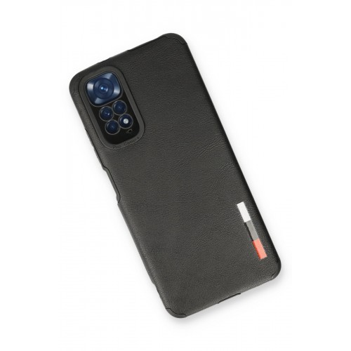 Newface Xiaomi Redmi Note 11 Kılıf Loop Deri Silikon - Siyah Newface Xiaomi Redmi Note 11 Kılıf Loop Deri Silikon - Siyah