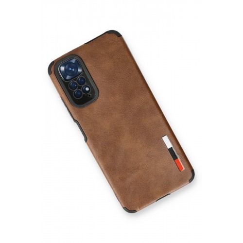 Newface Xiaomi Redmi Note 11 Kılıf Loop Deri Silikon - Kahverengi Newface Xiaomi Redmi Note 11 Kılıf Loop Deri Silikon - Kahverengi