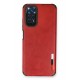 Newface Xiaomi Redmi Note 11S Kılıf Loop Deri Silikon - Kırmızı Newface Xiaomi Redmi Note 11S Kılıf Loop Deri Silikon - Kırmızı