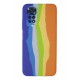 Newface Xiaomi Redmi Note 11S Kılıf Ebruli Lansman Silikon - Mavi-Turuncu Newface Xiaomi Redmi Note 11S Kılıf Ebruli Lansman Silikon - Mavi-Turuncu