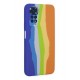 Newface Xiaomi Redmi Note 11S Kılıf Ebruli Lansman Silikon - Mavi-Turuncu Newface Xiaomi Redmi Note 11S Kılıf Ebruli Lansman Silikon - Mavi-Turuncu