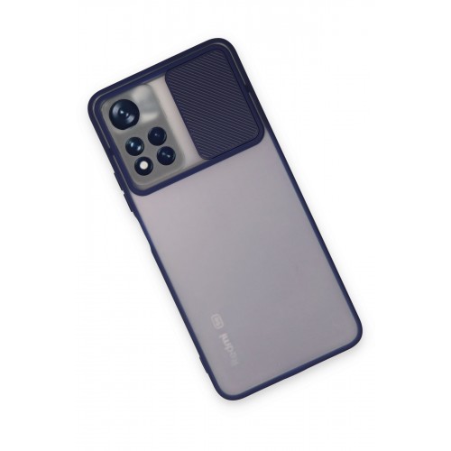 Newface Xiaomi Poco M4 Pro 5G Kılıf Palm Buzlu Kamera Sürgülü Silikon - Lacivert Newface Xiaomi Poco M4 Pro 5G Kılıf Palm Buzlu Kamera Sürgülü Silikon - Lacivert