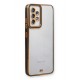 Newface Samsung Galaxy A73 5G Kılıf Liva Lens Silikon - Siyah
