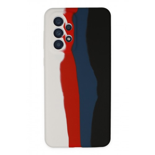 Newface Samsung Galaxy A73 5G Kılıf Ebruli Lansman Silikon - Beyaz-Siyah Newface Samsung Galaxy A73 5G Kılıf Ebruli Lansman Silikon - Beyaz-Siyah