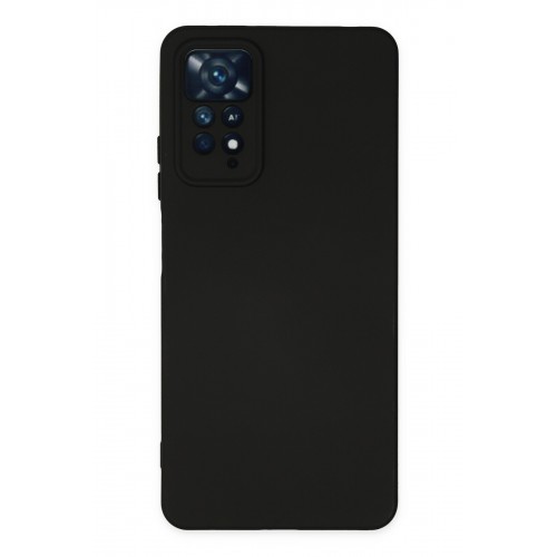Newface Xiaomi Redmi Note 11 Pro Kılıf Nano içi Kadife Silikon - Siyah Newface Xiaomi Redmi Note 11 Pro Kılıf Nano içi Kadife Silikon - Siyah
