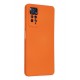 Newface Xiaomi Redmi Note 11 Pro Kılıf Nano içi Kadife Silikon - Turuncu Newface Xiaomi Redmi Note 11 Pro Kılıf Nano içi Kadife Silikon - Turuncu