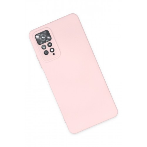 Newface Xiaomi Redmi Note 11 Pro Kılıf Nano içi Kadife Silikon - Pudra Newface Xiaomi Redmi Note 11 Pro Kılıf Nano içi Kadife Silikon - Pudra