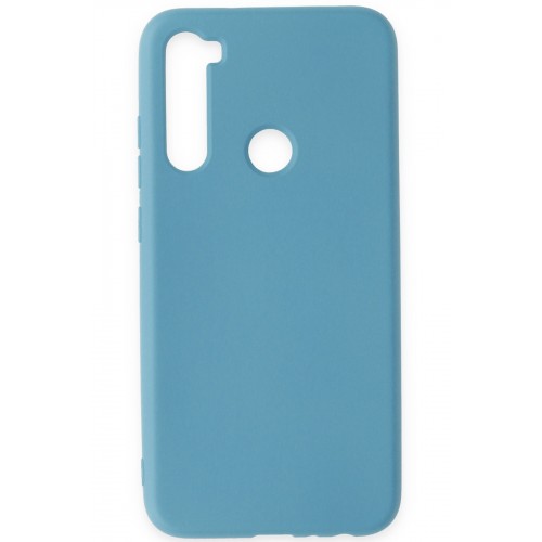 Newface Xiaomi Redmi Note 8 Kılıf Nano içi Kadife Silikon - Mavi Newface Xiaomi Redmi Note 8 Kılıf Nano içi Kadife Silikon - Mavi