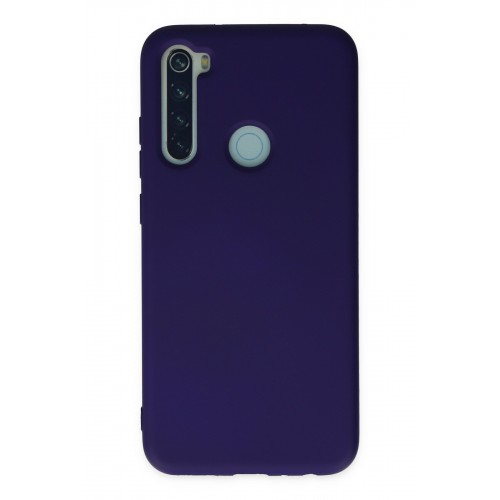 Newface Xiaomi Redmi Note 8 Kılıf Nano içi Kadife Silikon - Mor Newface Xiaomi Redmi Note 8 Kılıf Nano içi Kadife Silikon - Mor