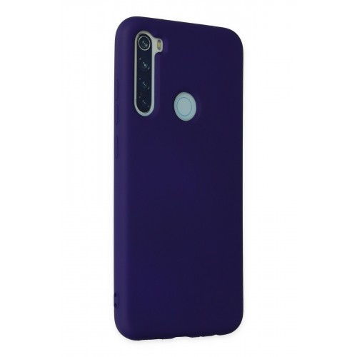 Newface Xiaomi Redmi Note 8 Kılıf Nano içi Kadife Silikon - Mor Newface Xiaomi Redmi Note 8 Kılıf Nano içi Kadife Silikon - Mor
