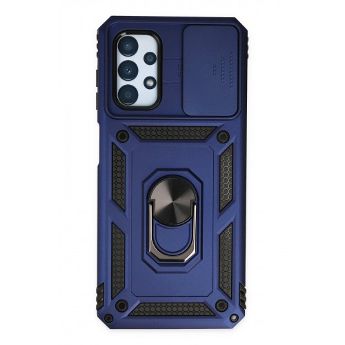 Newface Samsung Galaxy A23 4G Kılıf Pars Lens Yüzüklü Silikon - Lacivert Newface Samsung Galaxy A23 4G Kılıf Pars Lens Yüzüklü Silikon - Lacivert