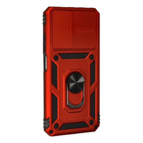 Newface Xiaomi Redmi Note 11S Kılıf Pars Lens Yüzüklü Silikon - Kırmızı Newface Xiaomi Redmi Note 11S Kılıf Pars Lens Yüzüklü Silikon - Kırmızı
