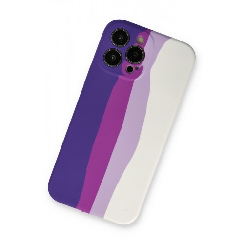 Newface iPhone 13 Pro Kılıf Ebruli Lansman Silikon - Mor-Beyaz Newface iPhone 13 Pro Kılıf Ebruli Lansman Silikon - Mor-Beyaz