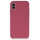 Newface iPhone X Kılıf Lansman Legant Silikon - Fuşya