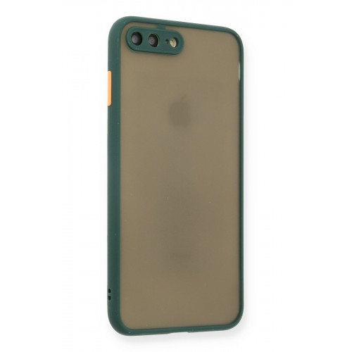 Newface iPhone 8 Plus Kılıf Montreal Silikon Kapak - Yeşil Newface iPhone 8 Plus Kılıf Montreal Silikon Kapak - Yeşil