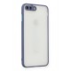 Newface iPhone 8 Plus Kılıf Montreal Silikon Kapak - Gri Newface iPhone 8 Plus Kılıf Montreal Silikon Kapak - Gri
