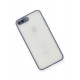 Newface iPhone 8 Plus Kılıf Montreal Silikon Kapak - Gri Newface iPhone 8 Plus Kılıf Montreal Silikon Kapak - Gri