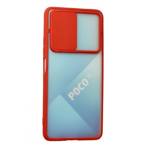 Newface Xiaomi Mi 11i Kılıf Palm Buzlu Kamera Sürgülü Silikon - Kırmızı Newface Xiaomi Mi 11i Kılıf Palm Buzlu Kamera Sürgülü Silikon - Kırmızı