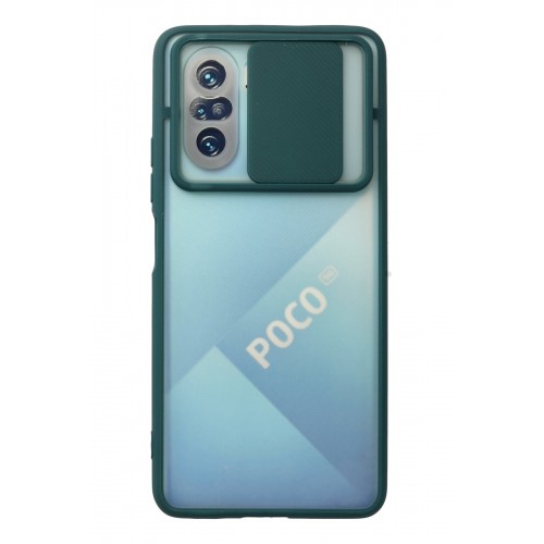 Newface Xiaomi Redmi K40 Pro Kılıf Palm Buzlu Kamera Sürgülü Silikon - Yeşil Newface Xiaomi Redmi K40 Pro Kılıf Palm Buzlu Kamera Sürgülü Silikon - Yeşil
