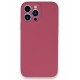 Newface iPhone 13 Pro Max Kılıf Lansman Legant Silikon - Fuşya