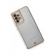 Newface Samsung Galaxy A13 4G Kılıf Liva Lens Silikon - Beyaz
