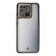 Newface Xiaomi Redmi 10C Kılıf Liva Lens Silikon - Siyah