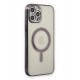Newface iPhone 12 Pro Max Kılıf Magneticsafe Lazer Silikon - Siyah