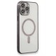 Newface iPhone 13 Pro Max Kılıf Magneticsafe Lazer Silikon - Siyah