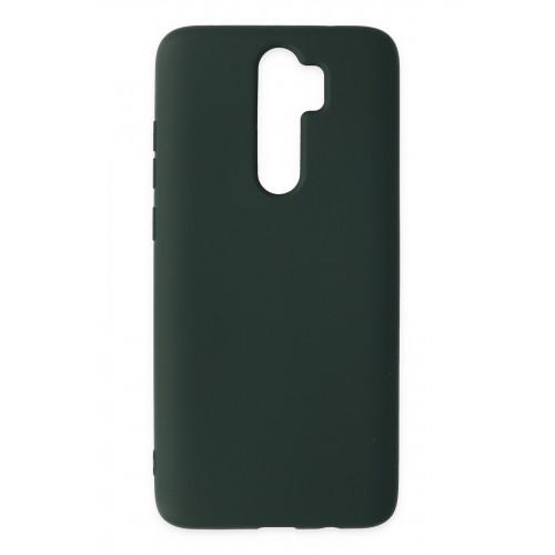 Newface Xiaomi Redmi Note 8 Pro Kılıf Nano içi Kadife Silikon - Koyu Yeşil Newface Xiaomi Redmi Note 8 Pro Kılıf Nano içi Kadife Silikon - Koyu Yeşil