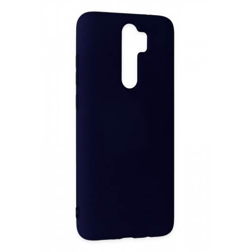 Newface Xiaomi Redmi Note 8 Pro Kılıf Nano içi Kadife Silikon - Lacivert Newface Xiaomi Redmi Note 8 Pro Kılıf Nano içi Kadife Silikon - Lacivert