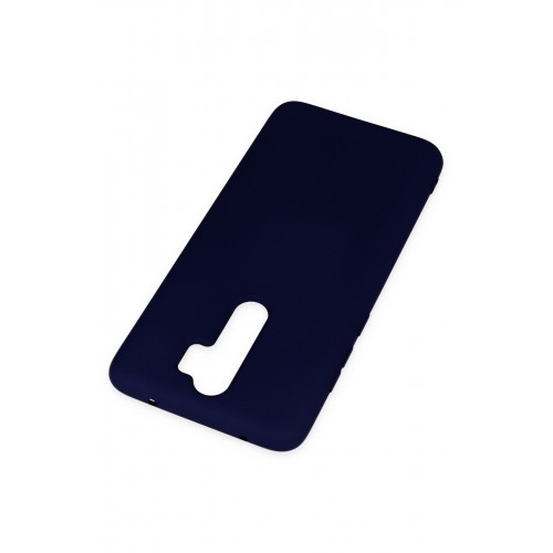 Newface Xiaomi Redmi Note 8 Pro Kılıf Nano içi Kadife Silikon - Lacivert Newface Xiaomi Redmi Note 8 Pro Kılıf Nano içi Kadife Silikon - Lacivert