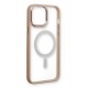 Newface iPhone 13 Pro Max Kılıf Room Magneticsafe Silikon - Pudra