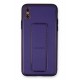 Newface iPhone XS Max Kılıf Coco Deri Standlı Kapak - Mor Newface iPhone XS Max Kılıf Coco Deri Standlı Kapak - Mor