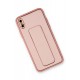 Newface iPhone XS Max Kılıf Coco Deri Standlı Kapak - Pembe Newface iPhone XS Max Kılıf Coco Deri Standlı Kapak - Pembe