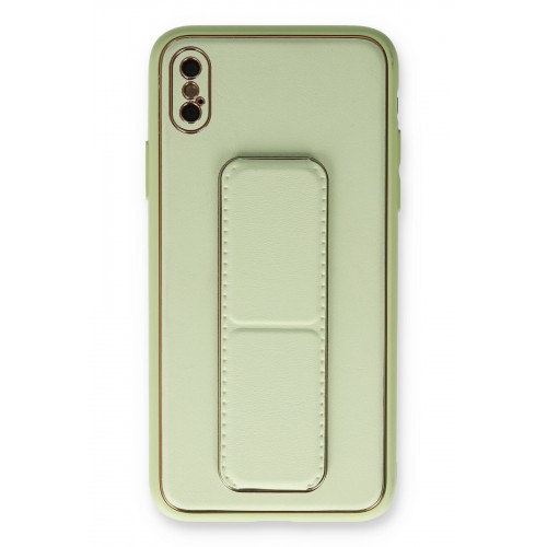Newface iPhone XS Max Kılıf Coco Deri Standlı Kapak - Su Yeşili Newface iPhone XS Max Kılıf Coco Deri Standlı Kapak - Su Yeşili