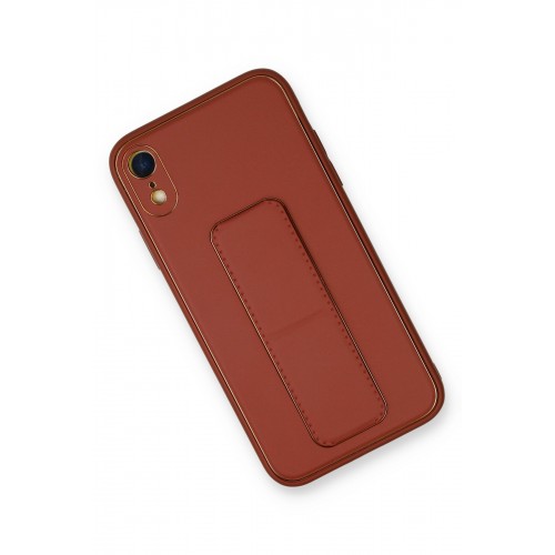 Newface iPhone XR Kılıf Coco Deri Standlı Kapak - Fuşya Newface iPhone XR Kılıf Coco Deri Standlı Kapak - Fuşya