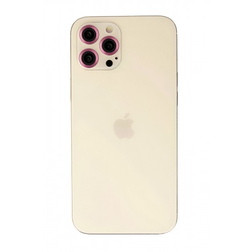 Newface iPhone 12 Pro Max Metal Kamera Lens - Pembe Newface iPhone 12 Pro Max Metal Kamera Lens - Pembe