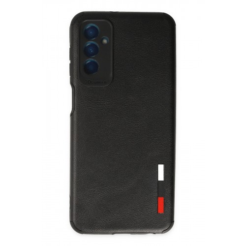 Newface Samsung Galaxy M23 Kılıf Loop Deri Silikon - Siyah Newface Samsung Galaxy M23 Kılıf Loop Deri Silikon - Siyah