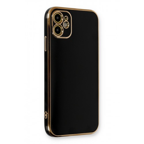 Newface iPhone 11 Kılıf Volet Silikon - Siyah Newface iPhone 11 Kılıf Volet Silikon - Siyah