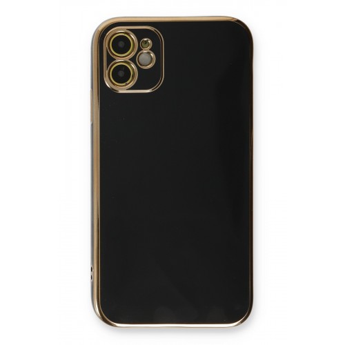 Newface iPhone 11 Kılıf Volet Silikon - Siyah Newface iPhone 11 Kılıf Volet Silikon - Siyah