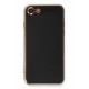 Newface iPhone 7 Kılıf Volet Silikon - Siyah Newface iPhone 7 Kılıf Volet Silikon - Siyah