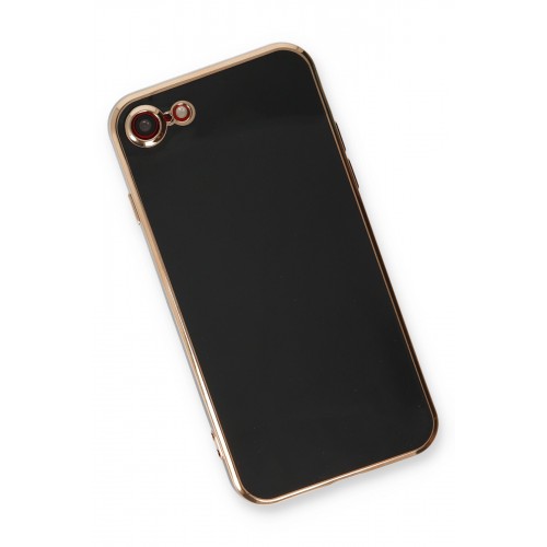 Newface iPhone 7 Kılıf Volet Silikon - Siyah Newface iPhone 7 Kılıf Volet Silikon - Siyah