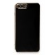 Newface iPhone 8 Plus Kılıf Volet Silikon - Siyah Newface iPhone 8 Plus Kılıf Volet Silikon - Siyah
