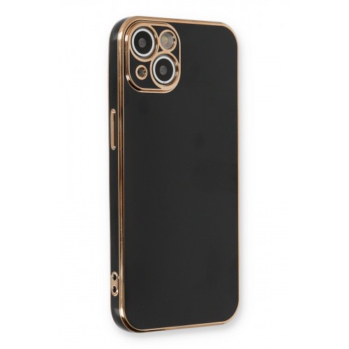 Newface iPhone 13 Kılıf Volet Silikon - Siyah Newface iPhone 13 Kılıf Volet Silikon - Siyah