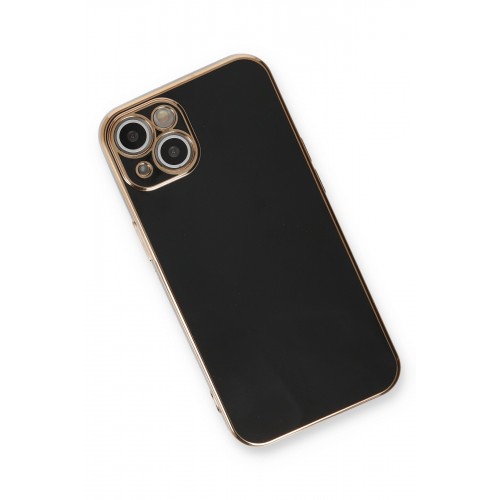 Newface iPhone 13 Kılıf Volet Silikon - Siyah Newface iPhone 13 Kılıf Volet Silikon - Siyah
